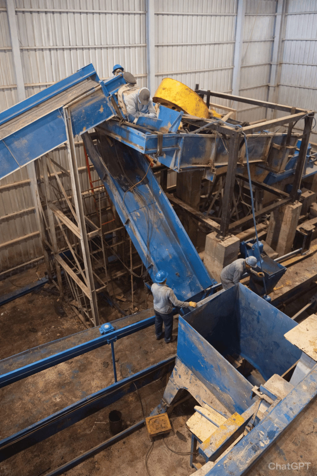 Montaje de Cinta Transportadora